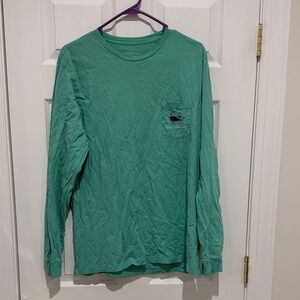 Vineyard Vines Teal Long Sleeve Shirt